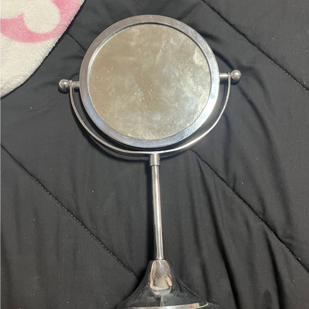 Elegant Silver Vanity Mirror